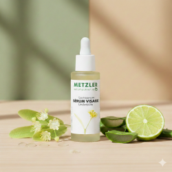 Sérum visage à la fleur de tilleul et au petit lait